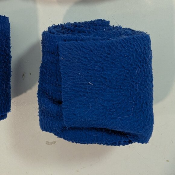 Pair of Blue Polo Wraps - Picture 2 of 2